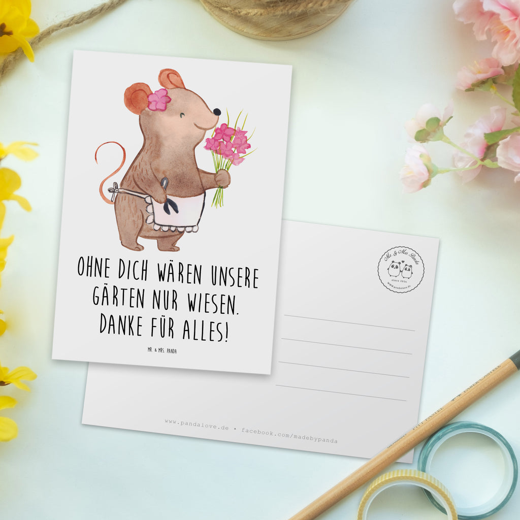 Postkarte Dankbarer Gärtner Postkarte, Karte, Geschenkkarte, Grußkarte, Einladung, Ansichtskarte, Geburtstagskarte, Einladungskarte, Dankeskarte, Ansichtskarten, Einladung Geburtstag, Einladungskarten Geburtstag