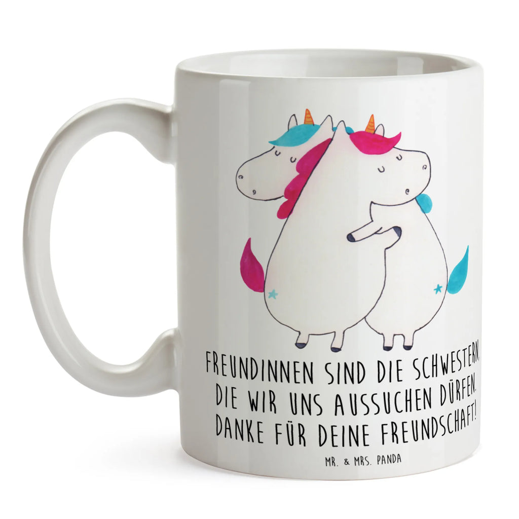 Tasse Freundinnen Schwestern Tasse, Kaffeetasse, Teetasse, Becher, Kaffeebecher, Teebecher, Keramiktasse, Porzellantasse, Büro Tasse, Geschenk Tasse, Tasse Sprüche, Tasse Motive, Kaffeetassen, Tasse bedrucken, Designer Tasse, Cappuccino Tassen, Schöne Teetassen