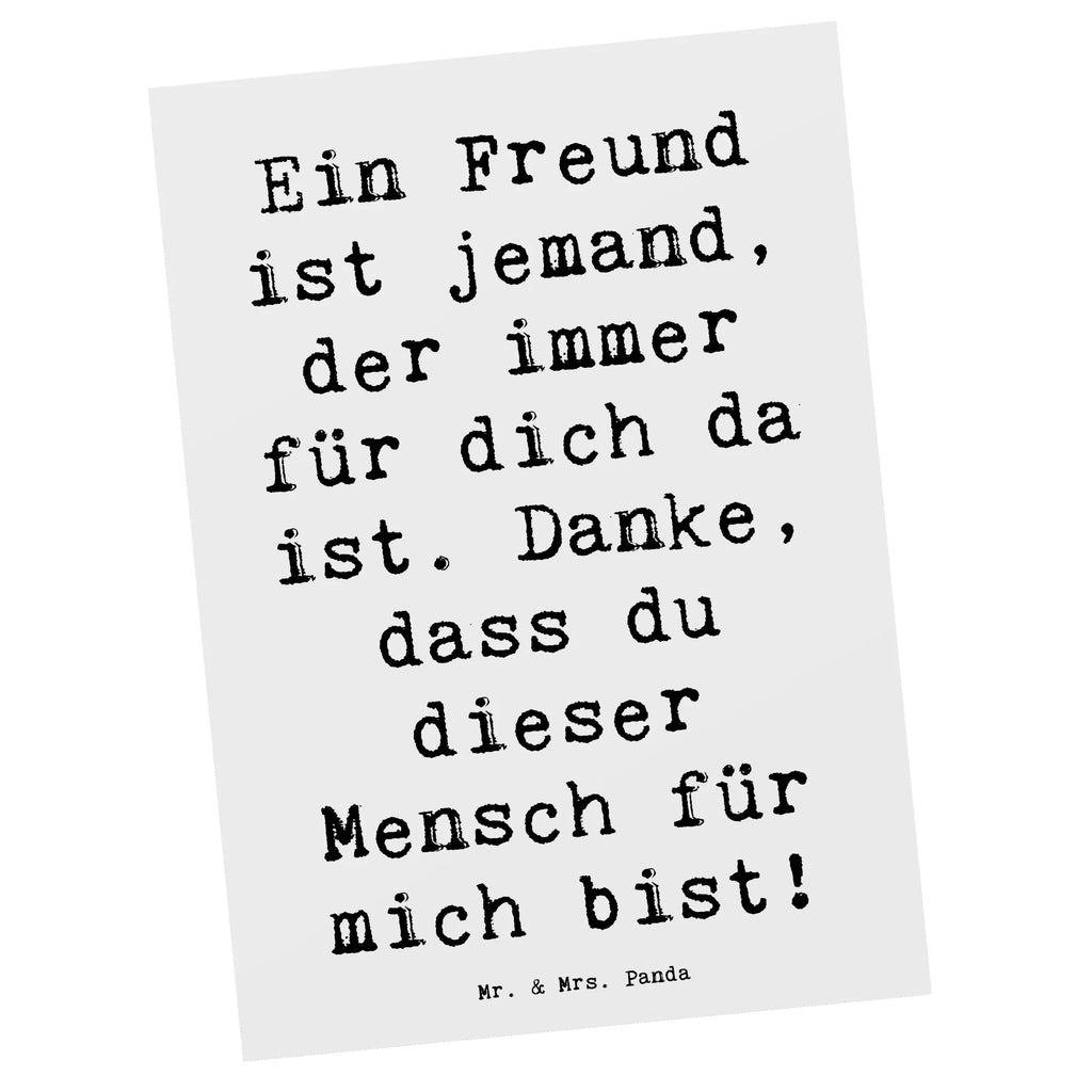 Postkarte Spruch Freund fürs Leben Postkarte, Karte, Geschenkkarte, Grußkarte, Einladung, Ansichtskarte, Geburtstagskarte, Einladungskarte, Dankeskarte, Ansichtskarten, Einladung Geburtstag, Einladungskarten Geburtstag