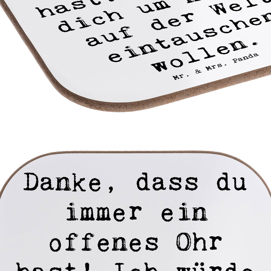 Untersetzer Danke, dass du immer ein offenes Ohr hast! Ich würde dich um nichts auf der Welt eintauschen wollen. Untersetzer, Bierdeckel, Glasuntersetzer, Untersetzer Gläser, Getränkeuntersetzer, Untersetzer aus Holz, Untersetzer für Gläser, Korkuntersetzer, Untersetzer Holz, Holzuntersetzer, Tassen Untersetzer, Untersetzer Design