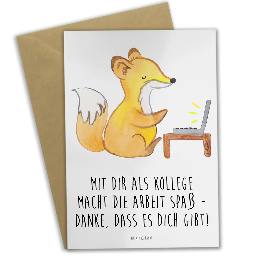 Grußkarte Kollege Freude Grußkarte, Klappkarte, Einladungskarte, Glückwunschkarte, Hochzeitskarte, Geburtstagskarte, Karte, Ansichtskarten