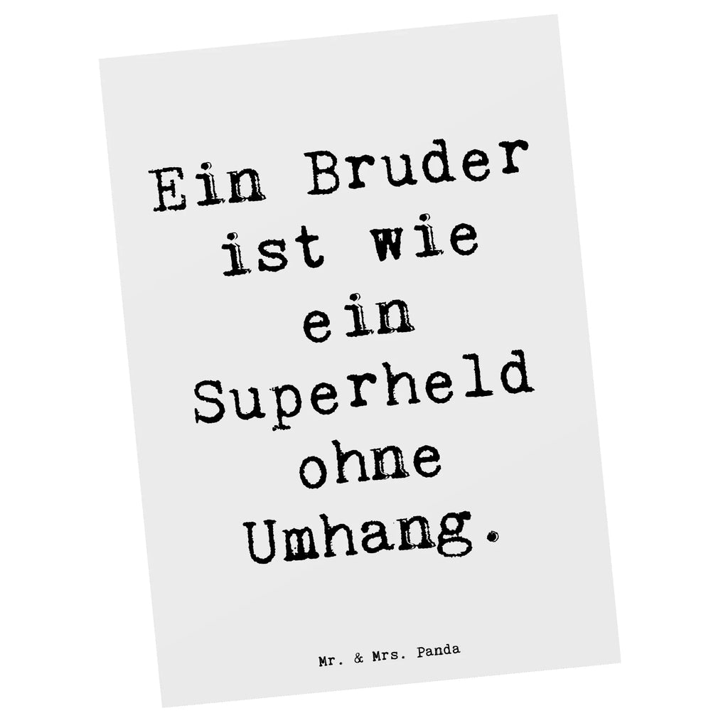 Postkarte Spruch Bruder Superheld Postkarte, Karte, Geschenkkarte, Grußkarte, Einladung, Ansichtskarte, Geburtstagskarte, Einladungskarte, Dankeskarte, Ansichtskarten, Einladung Geburtstag, Einladungskarten Geburtstag