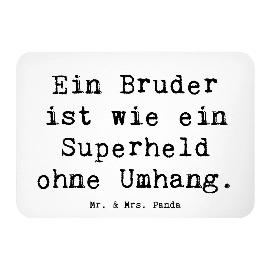 Magnet Ein Bruder ist wie ein Superheld ohne Umhang. Kühlschrankmagnet, Pinnwandmagnet, Souvenir Magnet, Motivmagnete, Dekomagnet, Whiteboard Magnet, Notiz Magnet, Kühlschrank Dekoration