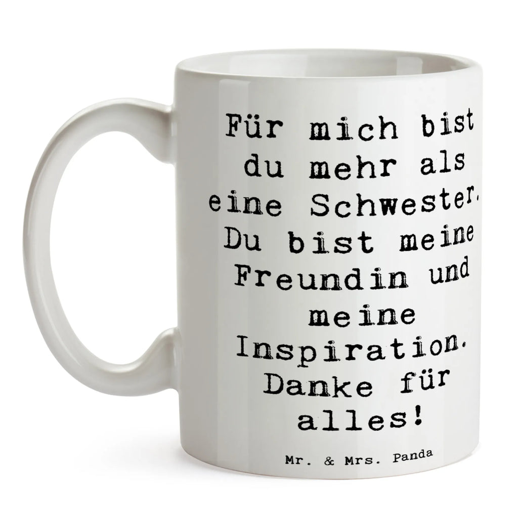 Tasse Spruch Meine Schwester Tasse, Kaffeetasse, Teetasse, Becher, Kaffeebecher, Teebecher, Keramiktasse, Porzellantasse, Büro Tasse, Geschenk Tasse, Tasse Sprüche, Tasse Motive, Kaffeetassen, Tasse bedrucken, Designer Tasse, Cappuccino Tassen, Schöne Teetassen