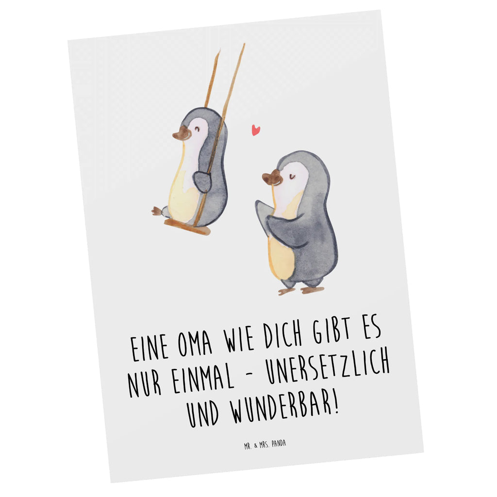 Postkarte Einzigartige Oma Postkarte, Karte, Geschenkkarte, Grußkarte, Einladung, Ansichtskarte, Geburtstagskarte, Einladungskarte, Dankeskarte, Ansichtskarten, Einladung Geburtstag, Einladungskarten Geburtstag