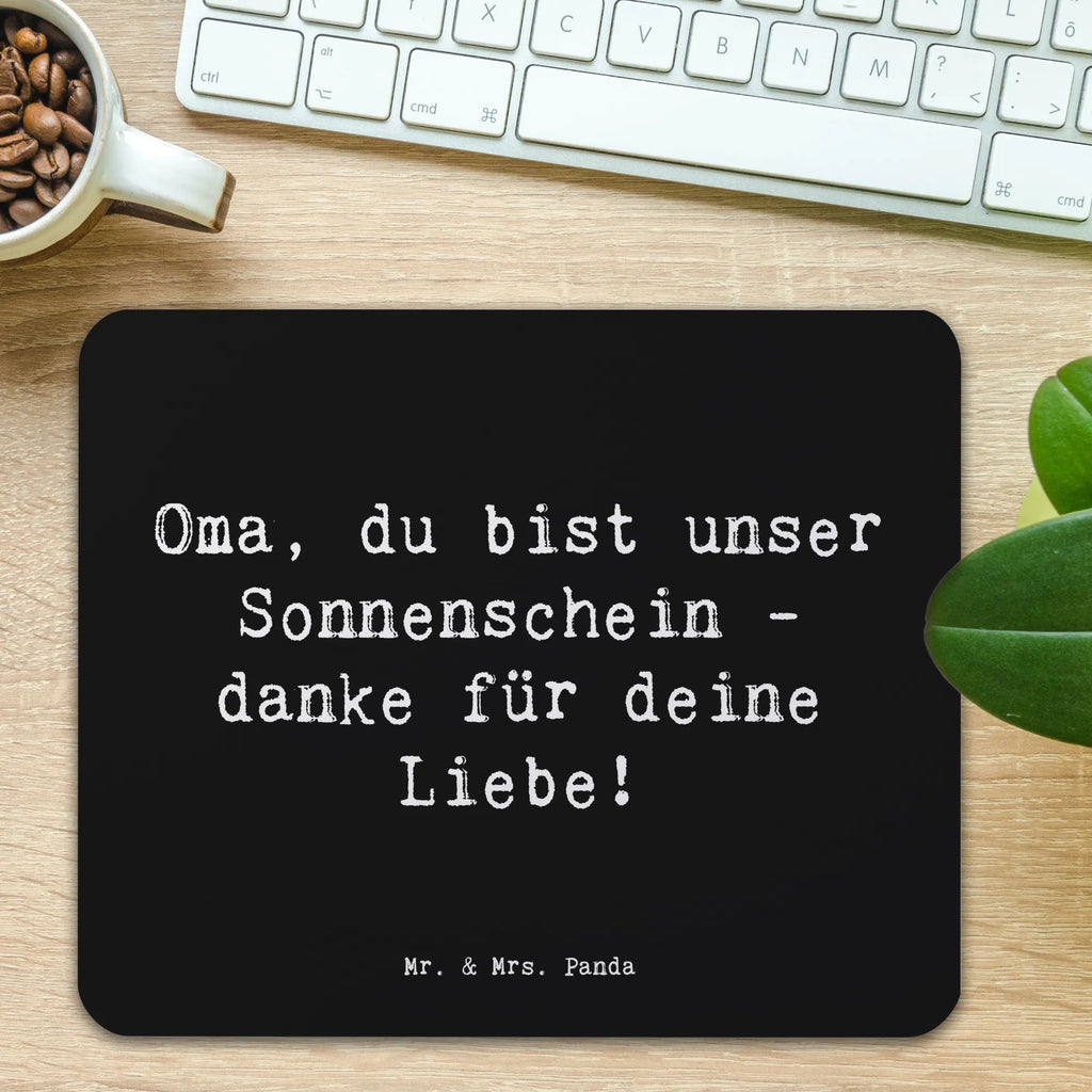 Mauspad Spruch Oma Sonnenschein Mousepad, Computer zubehör, Büroausstattung, PC Zubehör, Arbeitszimmer, Mauspad, Einzigartiges Mauspad, Designer Mauspad, Mausunterlage, Mauspad Büro