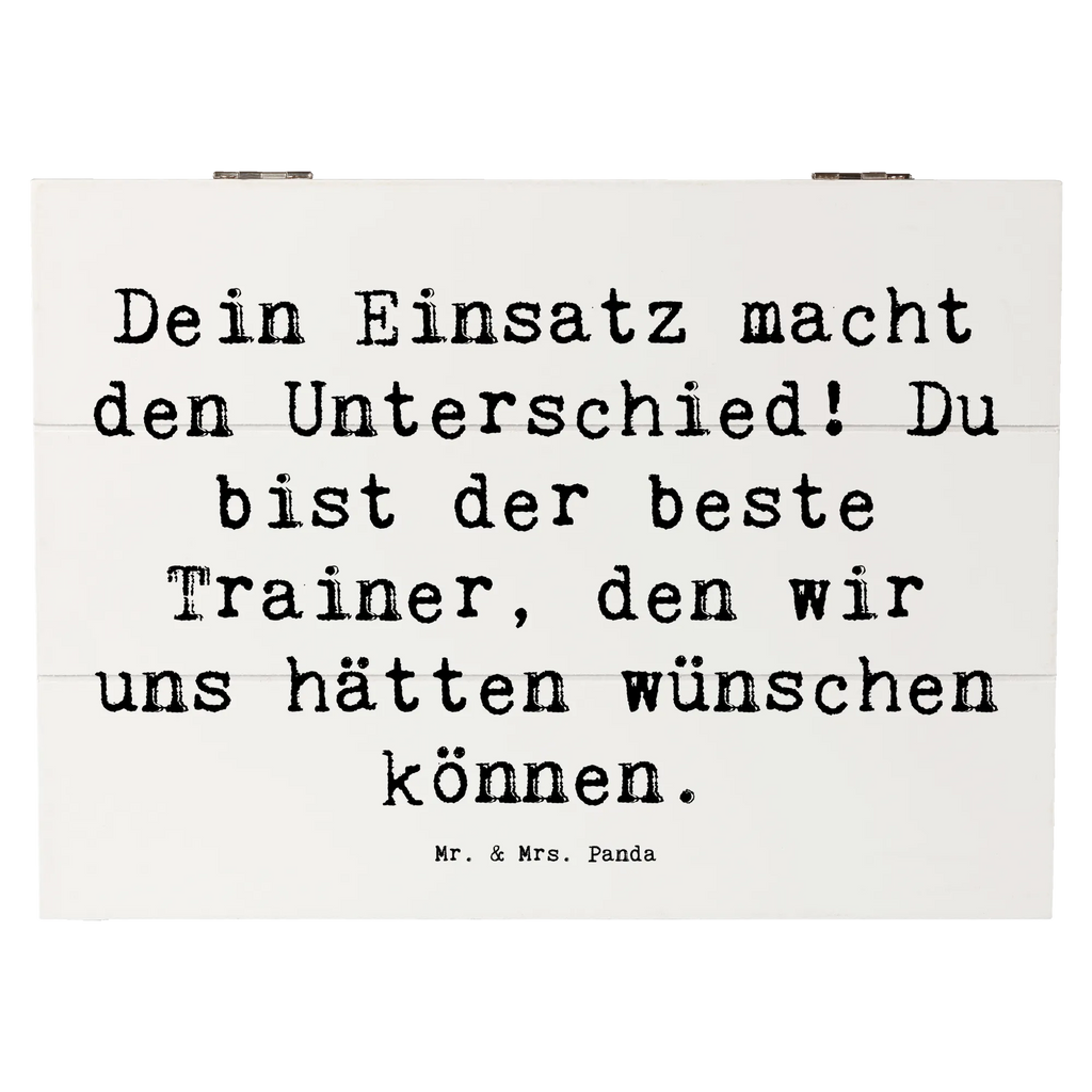 Holzkiste Dein Einsatz macht den Unterschied! Du bist der beste Trainer, den wir uns hätten wünschen können. Holzkiste, Kiste, Schatzkiste, Truhe, Schatulle, XXL, Erinnerungsbox, Erinnerungskiste, Dekokiste, Aufbewahrungsbox, Geschenkbox, Geschenkdose