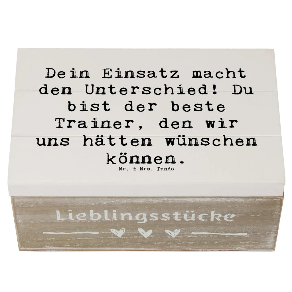 Holzkiste Dein Einsatz macht den Unterschied! Du bist der beste Trainer, den wir uns hätten wünschen können. Holzkiste, Kiste, Schatzkiste, Truhe, Schatulle, XXL, Erinnerungsbox, Erinnerungskiste, Dekokiste, Aufbewahrungsbox, Geschenkbox, Geschenkdose