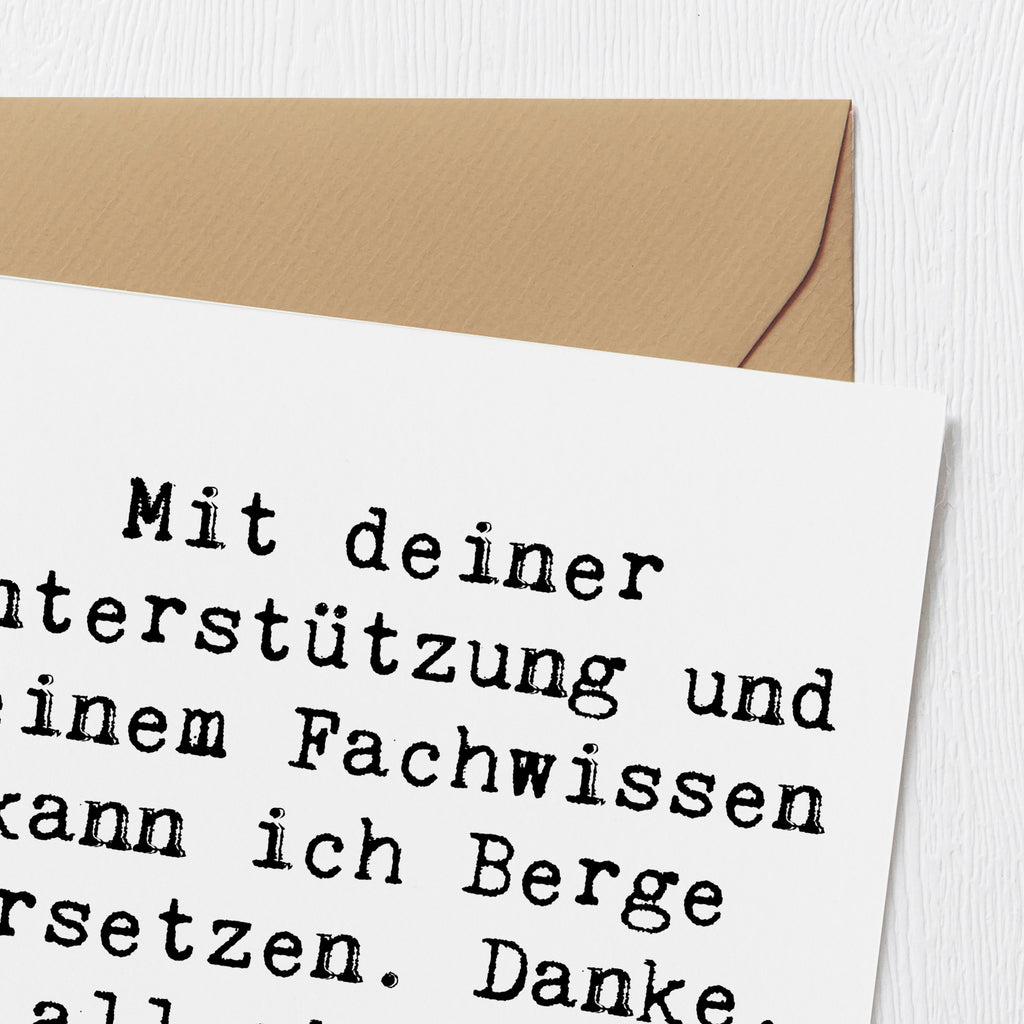 Deluxe Karte Mit deiner Unterstützung und deinem Fachwissen kann ich Berge versetzen. Danke, allerbester Trainer! Karte, Grußkarte, Klappkarte, Einladungskarte, Glückwunschkarte, Hochzeitskarte, Geburtstagskarte, Hochwertige Grußkarte, Hochwertige Klappkarte