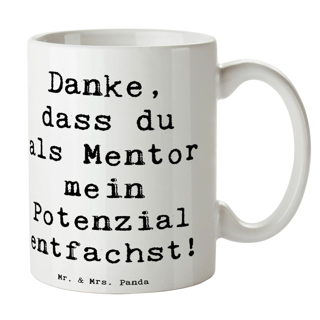 Tasse Spruch Mentor Potenzial Tasse, Kaffeetasse, Teetasse, Becher, Kaffeebecher, Teebecher, Keramiktasse, Porzellantasse, Büro Tasse, Geschenk Tasse, Tasse Sprüche, Tasse Motive, Kaffeetassen, Tasse bedrucken, Designer Tasse, Cappuccino Tassen, Schöne Teetassen