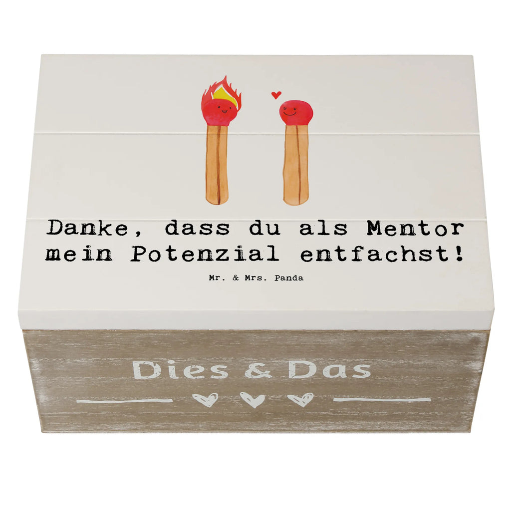 Holzkiste Danke, dass du als Mentor mein Potenzial entfachst! Holzkiste, Kiste, Schatzkiste, Truhe, Schatulle, XXL, Erinnerungsbox, Erinnerungskiste, Dekokiste, Aufbewahrungsbox, Geschenkbox, Geschenkdose