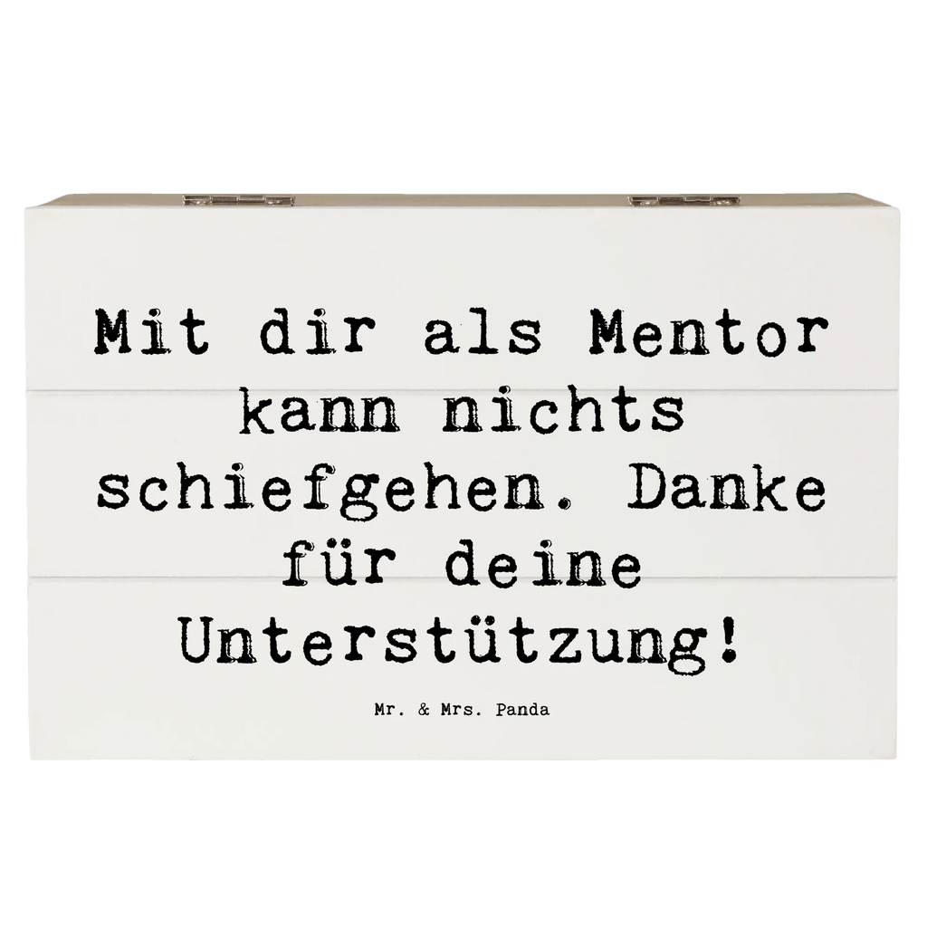 Holzkiste Mit dir als Mentor kann nichts schiefgehen. Danke für deine Unterstützung! Holzkiste, Kiste, Schatzkiste, Truhe, Schatulle, XXL, Erinnerungsbox, Erinnerungskiste, Dekokiste, Aufbewahrungsbox, Geschenkbox, Geschenkdose