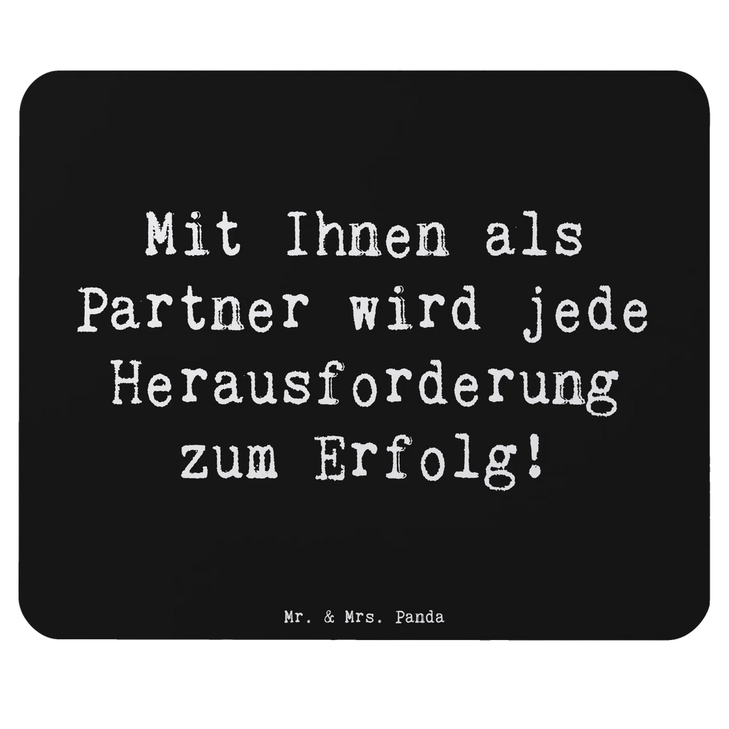 Mauspad Mit Ihnen als Partner wird jede Herausforderung zum Erfolg! Mousepad, Computer zubehör, Büroausstattung, PC Zubehör, Arbeitszimmer, Mauspad, Einzigartiges Mauspad, Designer Mauspad, Mausunterlage, Mauspad Büro