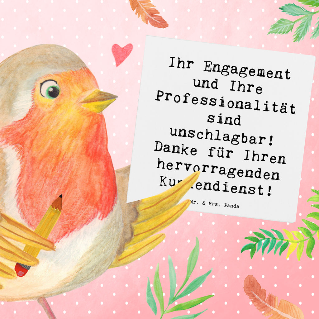 Deluxe Karte Ihr Engagement und Ihre Professionalität sind unschlagbar! Danke für Ihren hervorragenden Kundendienst! Karte, Grußkarte, Klappkarte, Einladungskarte, Glückwunschkarte, Hochzeitskarte, Geburtstagskarte, Hochwertige Grußkarte, Hochwertige Klappkarte