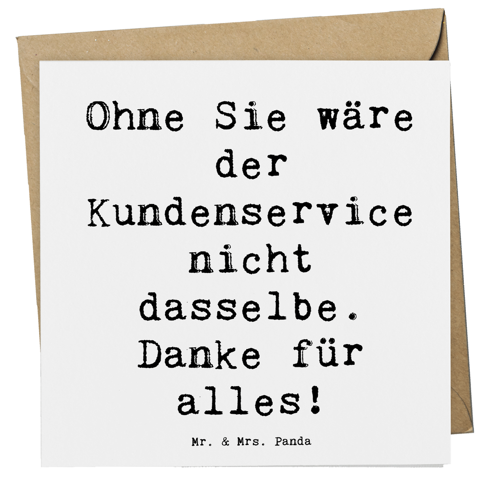 Deluxe Karte Ohne Sie wäre der Kundenservice nicht dasselbe. Danke für alles! Karte, Grußkarte, Klappkarte, Einladungskarte, Glückwunschkarte, Hochzeitskarte, Geburtstagskarte, Hochwertige Grußkarte, Hochwertige Klappkarte