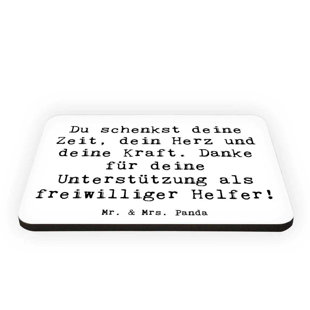 Magnet Du schenkst deine Zeit, dein Herz und deine Kraft. Danke für deine Unterstützung als freiwilliger Helfer! Kühlschrankmagnet, Pinnwandmagnet, Souvenir Magnet, Motivmagnete, Dekomagnet, Whiteboard Magnet, Notiz Magnet, Kühlschrank Dekoration