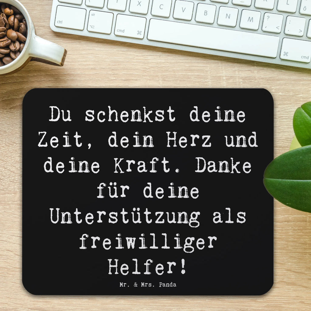 Mauspad Spruch Freiwilliger Dank Mousepad, Computer zubehör, Büroausstattung, PC Zubehör, Arbeitszimmer, Mauspad, Einzigartiges Mauspad, Designer Mauspad, Mausunterlage, Mauspad Büro