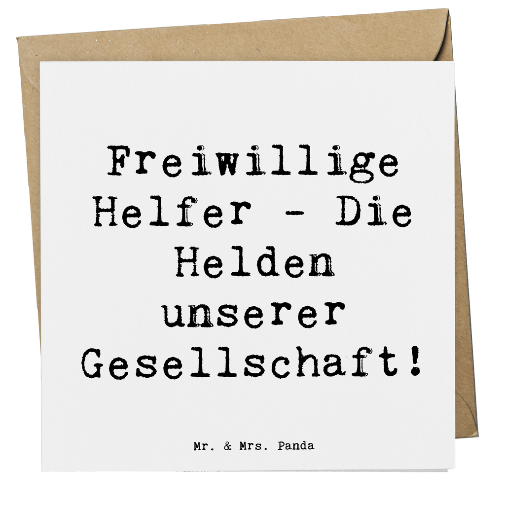 Deluxe Karte Spruch Freiwilliger Held Karte, Grußkarte, Klappkarte, Einladungskarte, Glückwunschkarte, Hochzeitskarte, Geburtstagskarte, Hochwertige Grußkarte, Hochwertige Klappkarte