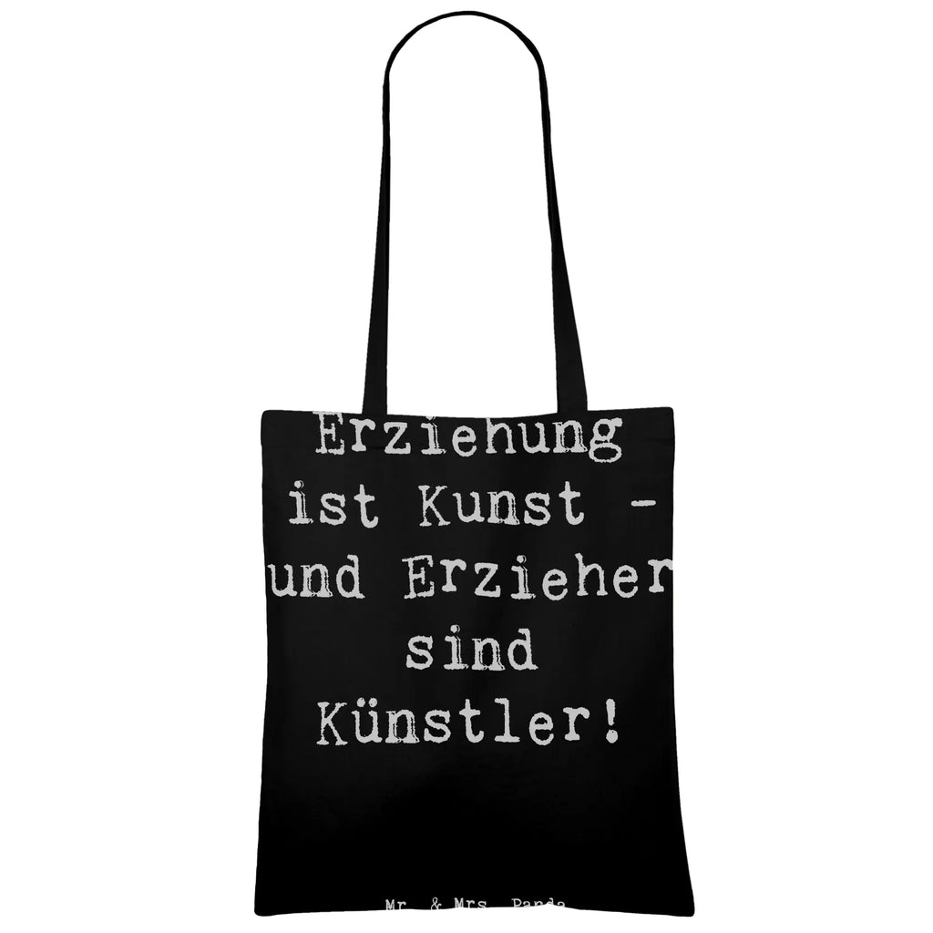 Tragetasche Spruch Erzieher Künstler Beuteltasche, Beutel, Einkaufstasche, Jutebeutel, Stoffbeutel, Tasche, Shopper, Umhängetasche, Strandtasche, Schultertasche, Stofftasche, Tragetasche, Badetasche, Jutetasche, Einkaufstüte, Laptoptasche