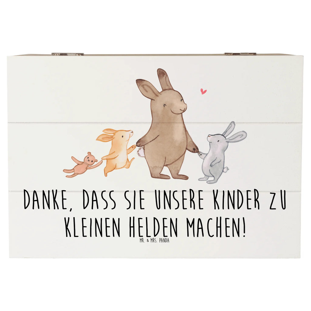 Holzkiste Erzieher Heldenmacher Holzkiste, Kiste, Schatzkiste, Truhe, Schatulle, XXL, Erinnerungsbox, Erinnerungskiste, Dekokiste, Aufbewahrungsbox, Geschenkbox, Geschenkdose