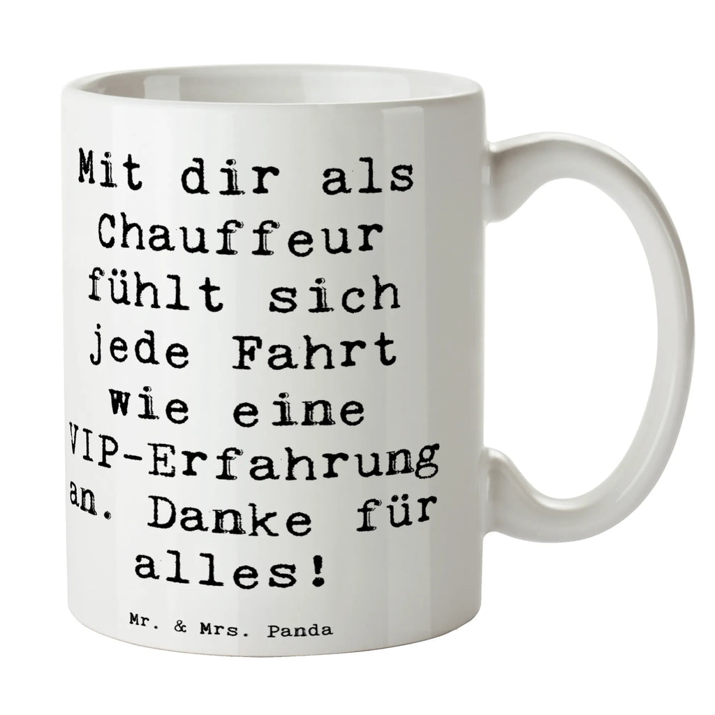 Tasse Spruch VIP Chauffeur Tasse, Kaffeetasse, Teetasse, Becher, Kaffeebecher, Teebecher, Keramiktasse, Porzellantasse, Büro Tasse, Geschenk Tasse, Tasse Sprüche, Tasse Motive, Kaffeetassen, Tasse bedrucken, Designer Tasse, Cappuccino Tassen, Schöne Teetassen