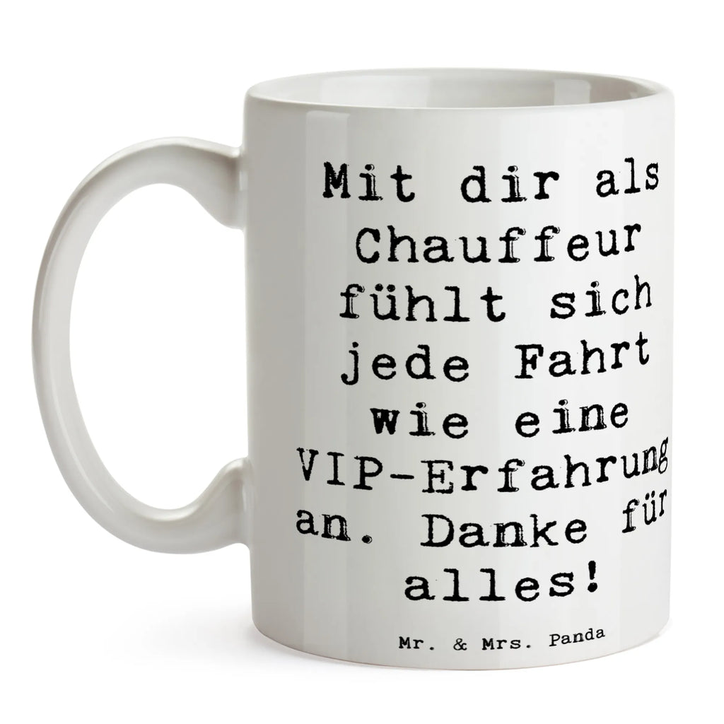 Tasse Spruch VIP Chauffeur Tasse, Kaffeetasse, Teetasse, Becher, Kaffeebecher, Teebecher, Keramiktasse, Porzellantasse, Büro Tasse, Geschenk Tasse, Tasse Sprüche, Tasse Motive, Kaffeetassen, Tasse bedrucken, Designer Tasse, Cappuccino Tassen, Schöne Teetassen