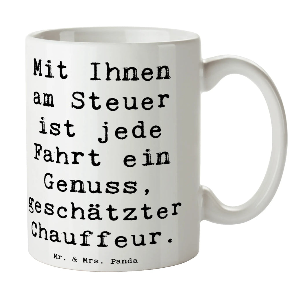 Tasse Spruch Chauffeur Genussfahrt Tasse, Kaffeetasse, Teetasse, Becher, Kaffeebecher, Teebecher, Keramiktasse, Porzellantasse, Büro Tasse, Geschenk Tasse, Tasse Sprüche, Tasse Motive, Kaffeetassen, Tasse bedrucken, Designer Tasse, Cappuccino Tassen, Schöne Teetassen