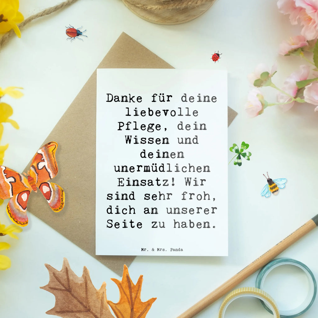 Grußkarte Spruch Dankbare Pflegekraft Grußkarte, Klappkarte, Einladungskarte, Glückwunschkarte, Hochzeitskarte, Geburtstagskarte, Karte, Ansichtskarten