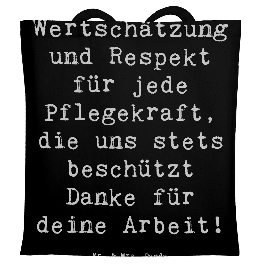 Tragetasche Wertschätzung und Respekt für jede Pflegekraft, die uns stets beschützt Danke für deine Arbeit! Beuteltasche, Beutel, Einkaufstasche, Jutebeutel, Stoffbeutel, Tasche, Shopper, Umhängetasche, Strandtasche, Schultertasche, Stofftasche, Tragetasche, Badetasche, Jutetasche, Einkaufstüte, Laptoptasche