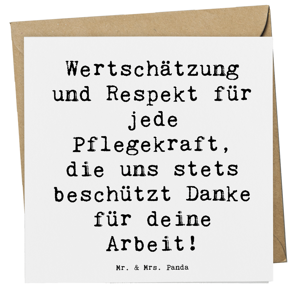 Deluxe Karte Spruch Pflegekraft Wertschätzung Karte, Grußkarte, Klappkarte, Einladungskarte, Glückwunschkarte, Hochzeitskarte, Geburtstagskarte, Hochwertige Grußkarte, Hochwertige Klappkarte