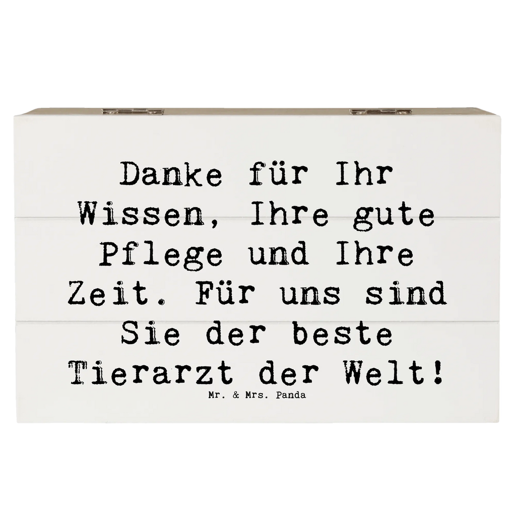 Holzkiste Danke für Ihr Wissen, Ihre gute Pflege und Ihre Zeit. Für uns sind Sie der beste Tierarzt der Welt! Holzkiste, Kiste, Schatzkiste, Truhe, Schatulle, XXL, Erinnerungsbox, Erinnerungskiste, Dekokiste, Aufbewahrungsbox, Geschenkbox, Geschenkdose