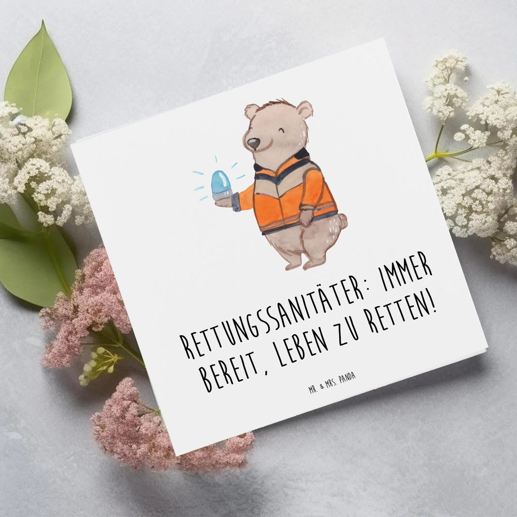 Deluxe Karte Rettungssanitäter Held Karte, Grußkarte, Klappkarte, Einladungskarte, Glückwunschkarte, Hochzeitskarte, Geburtstagskarte, Hochwertige Grußkarte, Hochwertige Klappkarte