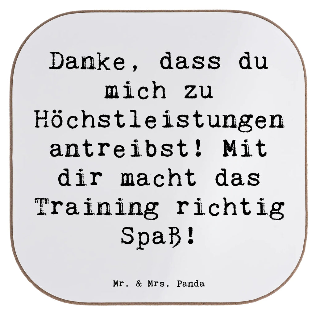 Untersetzer Danke, dass du mich zu Höchstleistungen antreibst! Mit dir macht das Training richtig Spaß! Untersetzer, Bierdeckel, Glasuntersetzer, Untersetzer Gläser, Getränkeuntersetzer, Untersetzer aus Holz, Untersetzer für Gläser, Korkuntersetzer, Untersetzer Holz, Holzuntersetzer, Tassen Untersetzer, Untersetzer Design