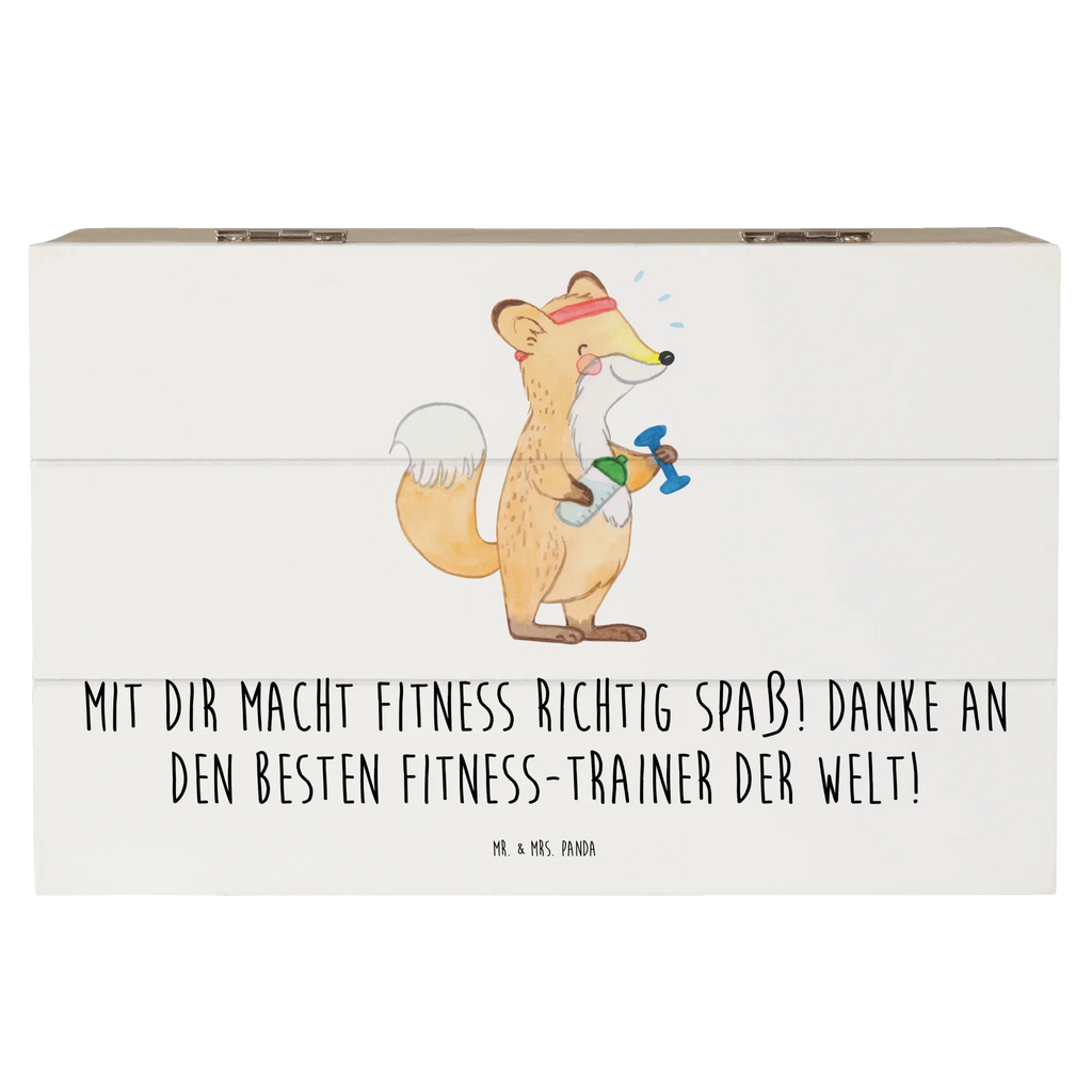 Holzkiste Fitness-Trainer Dank Holzkiste, Kiste, Schatzkiste, Truhe, Schatulle, XXL, Erinnerungsbox, Erinnerungskiste, Dekokiste, Aufbewahrungsbox, Geschenkbox, Geschenkdose