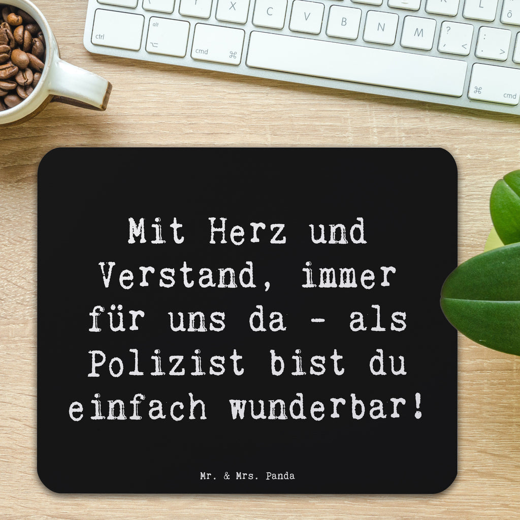 Mauspad Spruch Polizist Wunderbar Mousepad, Computer zubehör, Büroausstattung, PC Zubehör, Arbeitszimmer, Mauspad, Einzigartiges Mauspad, Designer Mauspad, Mausunterlage, Mauspad Büro