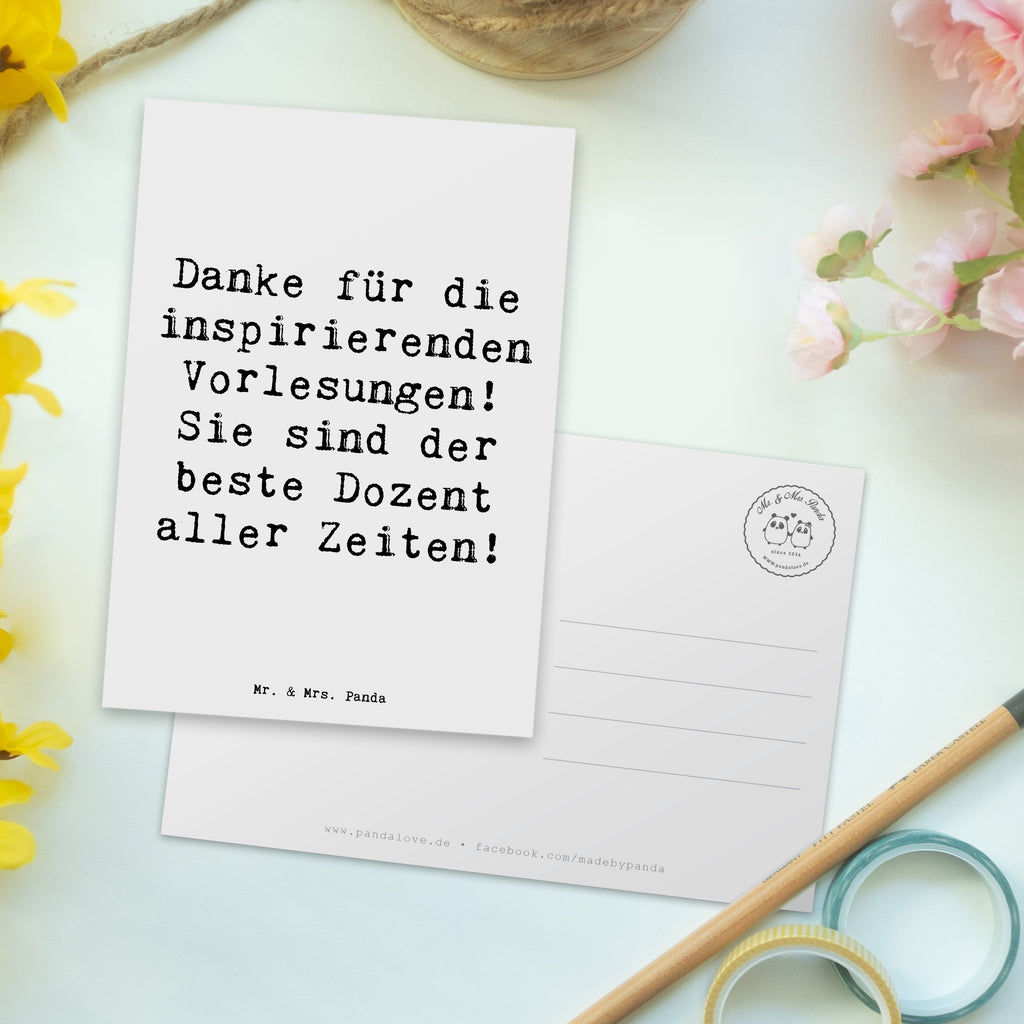 Postkarte Danke für die inspirierenden Vorlesungen! Sie sind der beste Dozent aller Zeiten! Postkarte, Karte, Geschenkkarte, Grußkarte, Einladung, Ansichtskarte, Geburtstagskarte, Einladungskarte, Dankeskarte, Ansichtskarten, Einladung Geburtstag, Einladungskarten Geburtstag