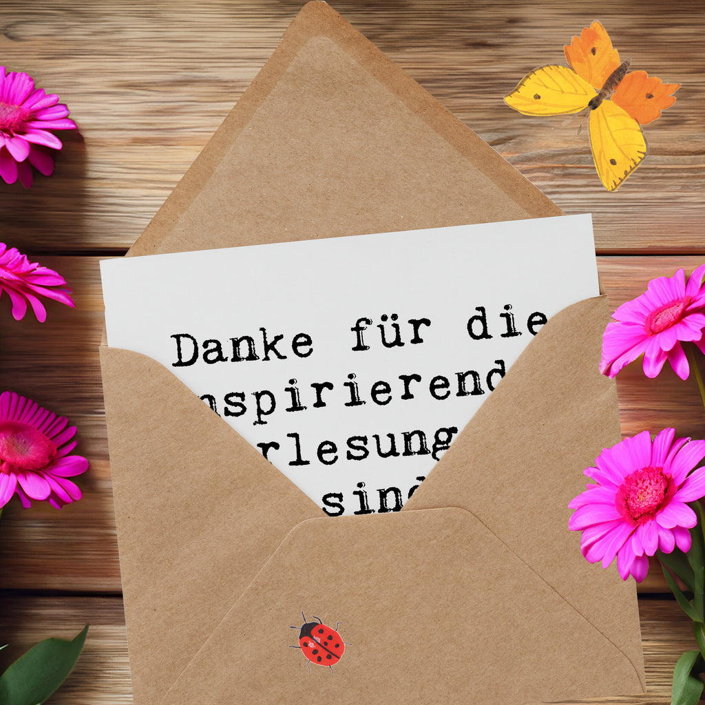 Deluxe Karte Spruch Bester Dozent Karte, Grußkarte, Klappkarte, Einladungskarte, Glückwunschkarte, Hochzeitskarte, Geburtstagskarte, Hochwertige Grußkarte, Hochwertige Klappkarte