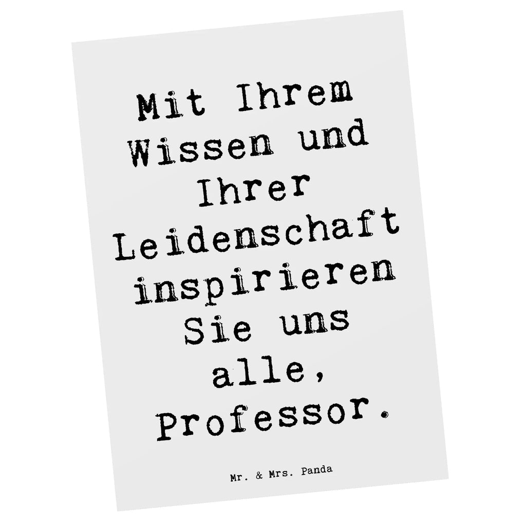 Postkarte Spruch Inspirierender Professor Postkarte, Karte, Geschenkkarte, Grußkarte, Einladung, Ansichtskarte, Geburtstagskarte, Einladungskarte, Dankeskarte, Ansichtskarten, Einladung Geburtstag, Einladungskarten Geburtstag