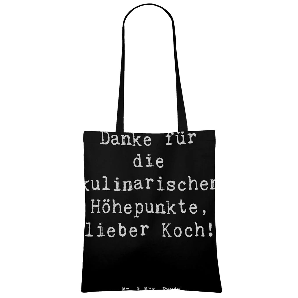 Tragetasche Spruch Koch Dankeschön Beuteltasche, Beutel, Einkaufstasche, Jutebeutel, Stoffbeutel, Tasche, Shopper, Umhängetasche, Strandtasche, Schultertasche, Stofftasche, Tragetasche, Badetasche, Jutetasche, Einkaufstüte, Laptoptasche