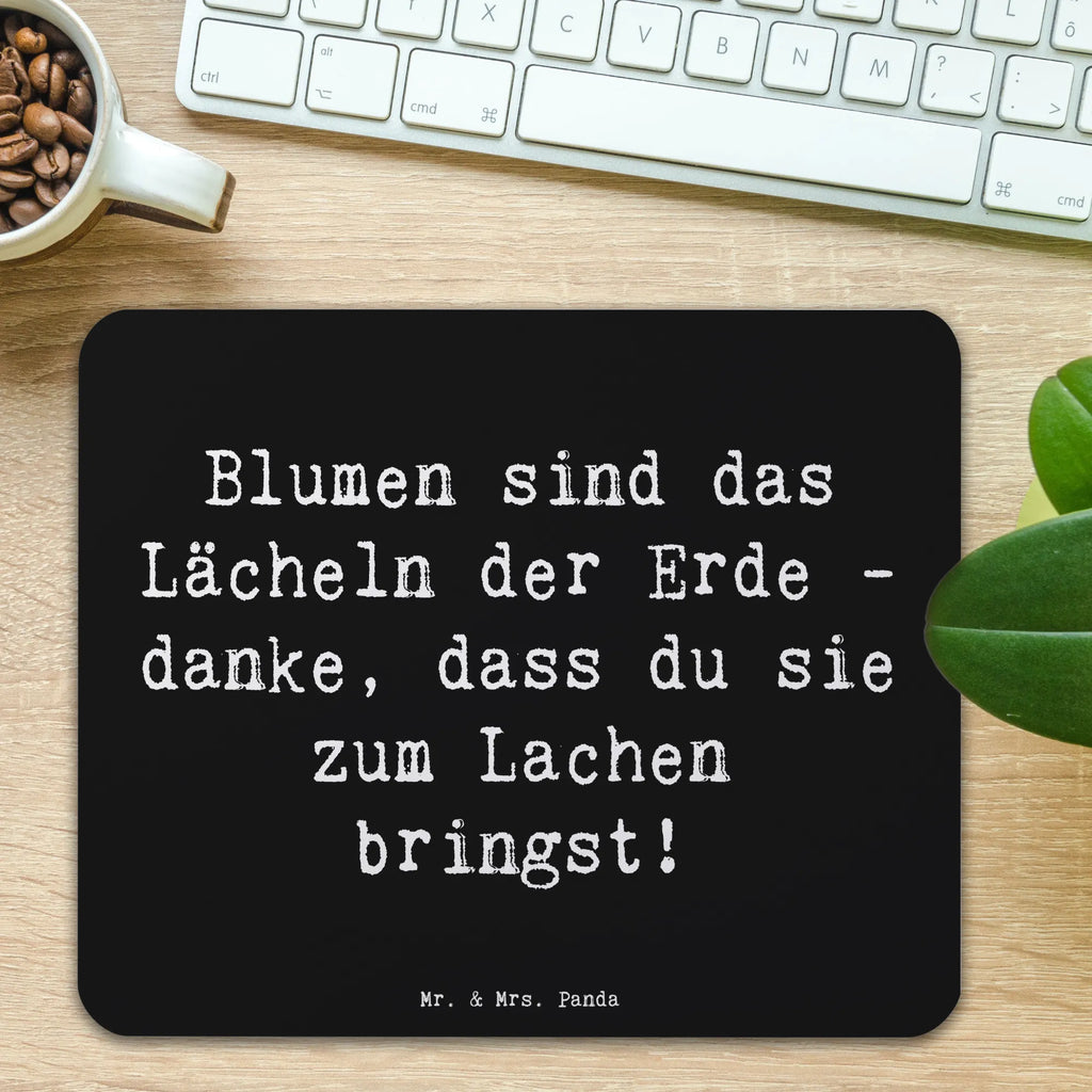 Mauspad Spruch Florist Erde Lächeln Mousepad, Computer zubehör, Büroausstattung, PC Zubehör, Arbeitszimmer, Mauspad, Einzigartiges Mauspad, Designer Mauspad, Mausunterlage, Mauspad Büro