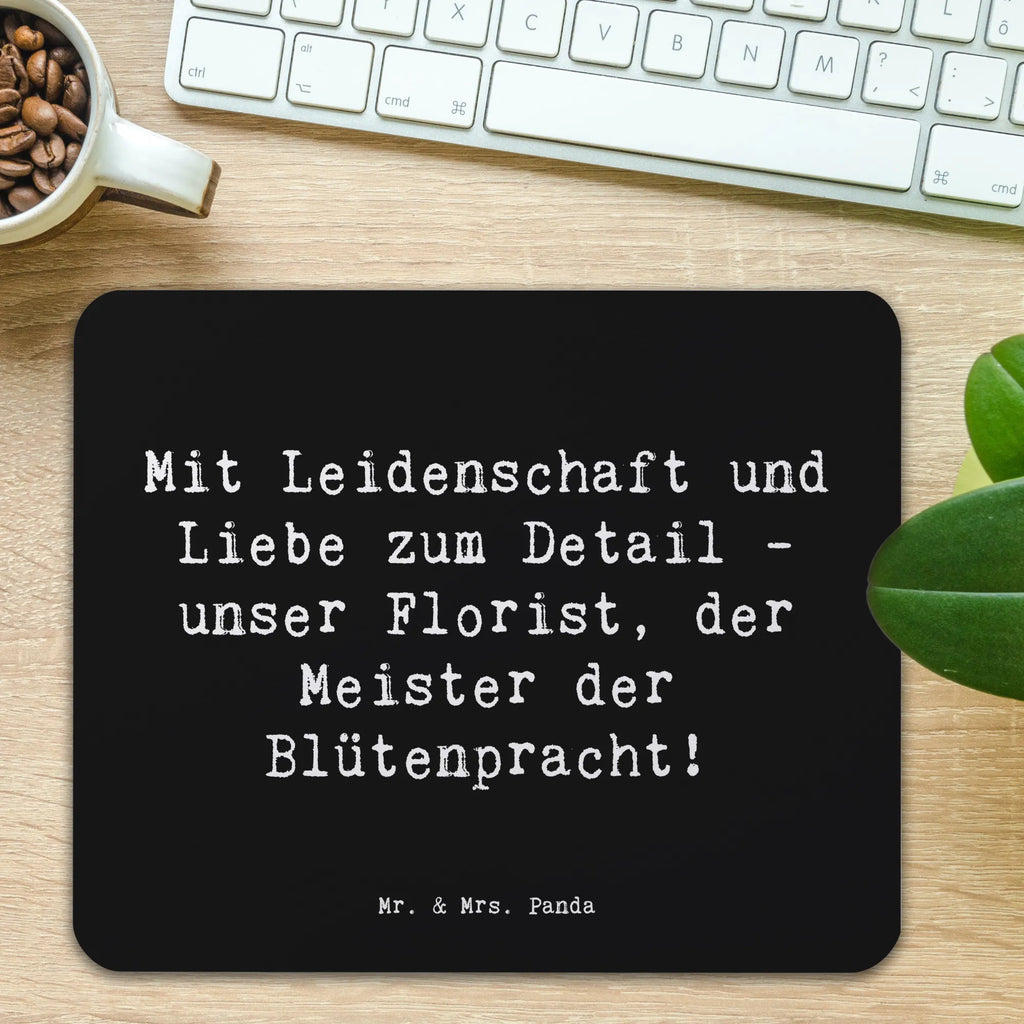 Mauspad Spruch Florist Kunst Mousepad, Computer zubehör, Büroausstattung, PC Zubehör, Arbeitszimmer, Mauspad, Einzigartiges Mauspad, Designer Mauspad, Mausunterlage, Mauspad Büro