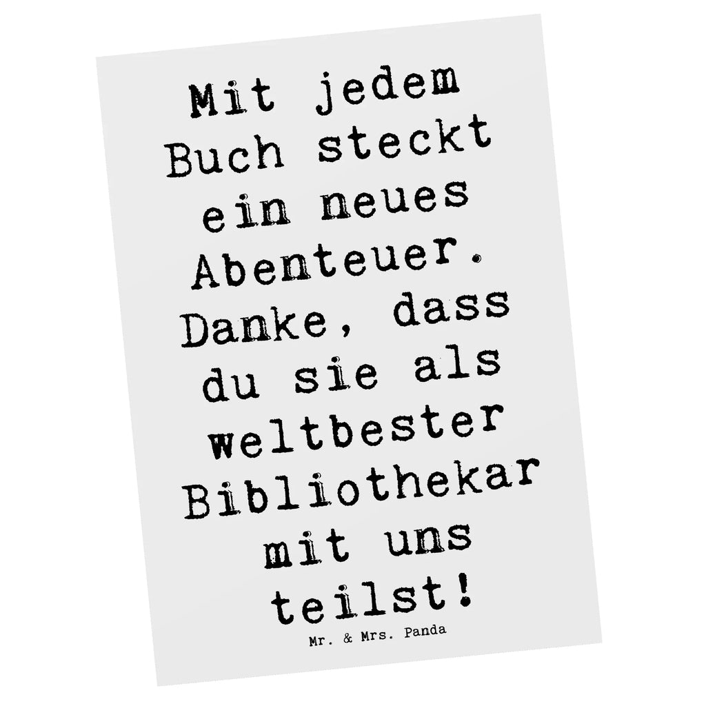 Postkarte Spruch Bibliothekar Abenteuer Postkarte, Karte, Geschenkkarte, Grußkarte, Einladung, Ansichtskarte, Geburtstagskarte, Einladungskarte, Dankeskarte, Ansichtskarten, Einladung Geburtstag, Einladungskarten Geburtstag