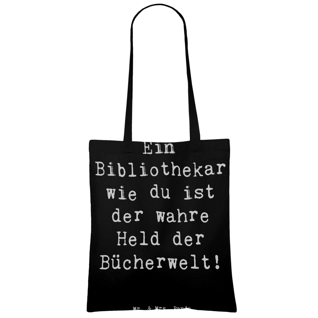 Tragetasche Ein Bibliothekar wie du ist der wahre Held der Bücherwelt! Beuteltasche, Beutel, Einkaufstasche, Jutebeutel, Stoffbeutel, Tasche, Shopper, Umhängetasche, Strandtasche, Schultertasche, Stofftasche, Tragetasche, Badetasche, Jutetasche, Einkaufstüte, Laptoptasche