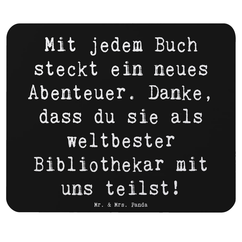 Mauspad Spruch Bibliothekar Abenteuer Mousepad, Computer zubehör, Büroausstattung, PC Zubehör, Arbeitszimmer, Mauspad, Einzigartiges Mauspad, Designer Mauspad, Mausunterlage, Mauspad Büro