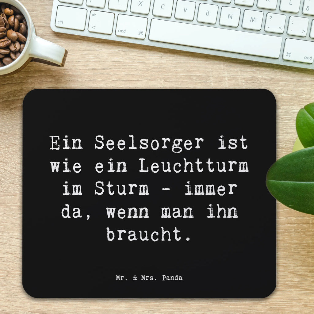 Mauspad Spruch Seelsorger Leuchtturm Mousepad, Computer zubehör, Büroausstattung, PC Zubehör, Arbeitszimmer, Mauspad, Einzigartiges Mauspad, Designer Mauspad, Mausunterlage, Mauspad Büro