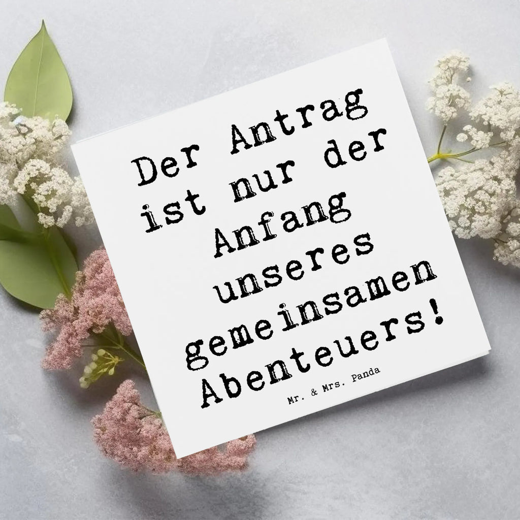 Deluxe Karte Spruch Heiratsantrag Abenteuer Karte, Grußkarte, Klappkarte, Einladungskarte, Glückwunschkarte, Hochzeitskarte, Geburtstagskarte, Hochwertige Grußkarte, Hochwertige Klappkarte, Hochzeit, Hochzeitsgeschenk, Ehe, Hochzeitsfeier, Trauung, Trauungsgeschenk, Verlobungsfeier, Verlobungsgeschenk, Hochzeitsgeschenkideen, Hochzeitsgeschenke für Brautpaar