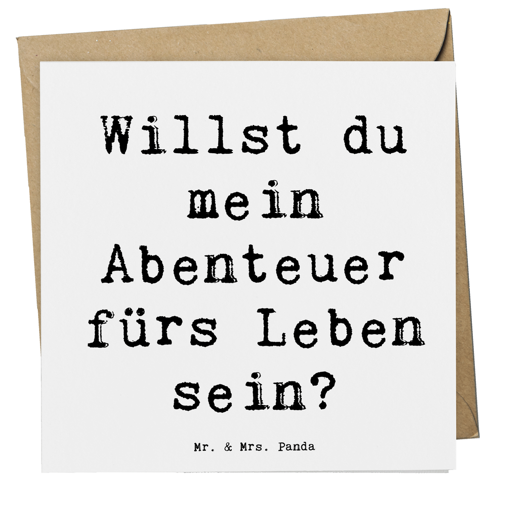 Deluxe Karte Spruch Heiratsantrag Abenteuer Karte, Grußkarte, Klappkarte, Einladungskarte, Glückwunschkarte, Hochzeitskarte, Geburtstagskarte, Hochwertige Grußkarte, Hochwertige Klappkarte, Hochzeit, Hochzeitsgeschenk, Ehe, Hochzeitsfeier, Trauung, Trauungsgeschenk, Verlobungsfeier, Verlobungsgeschenk, Hochzeitsgeschenkideen, Hochzeitsgeschenke für Brautpaar