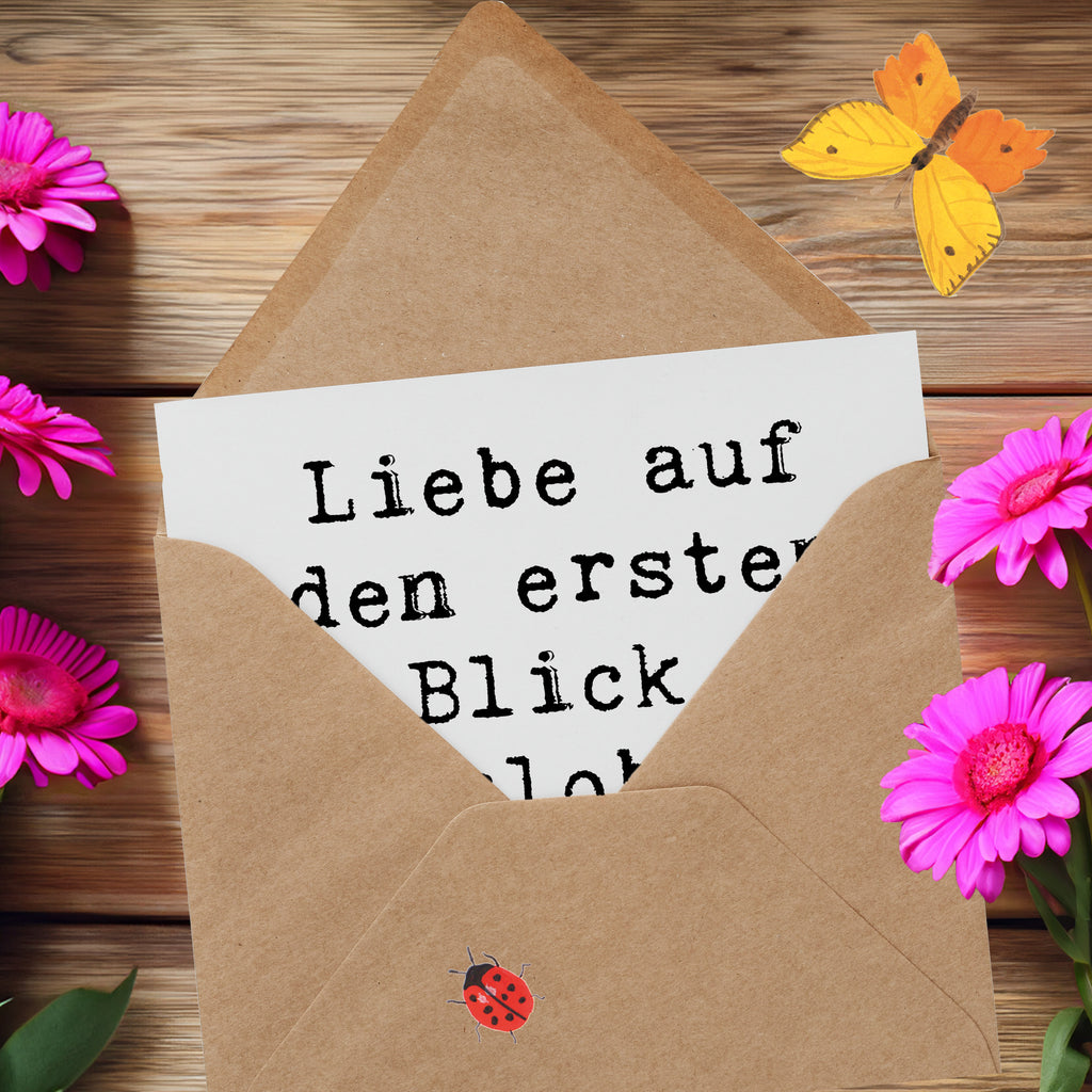 Deluxe Karte Liebe auf den ersten Blick, Verlobung mit dem zweiten! Karte, Grußkarte, Klappkarte, Einladungskarte, Glückwunschkarte, Hochzeitskarte, Geburtstagskarte, Hochwertige Grußkarte, Hochwertige Klappkarte, Hochzeit, Hochzeitsgeschenk, Ehe, Hochzeitsfeier, Trauung, Trauungsgeschenk, Verlobungsfeier, Verlobungsgeschenk, Hochzeitsgeschenkideen, Hochzeitsgeschenke für Brautpaar