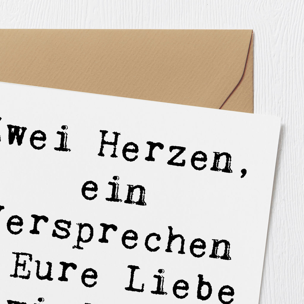 Deluxe Karte Spruch Standesamtliche Trauung Versprechen Karte, Grußkarte, Klappkarte, Einladungskarte, Glückwunschkarte, Hochzeitskarte, Geburtstagskarte, Hochwertige Grußkarte, Hochwertige Klappkarte, Hochzeit, Hochzeitsgeschenk, Ehe, Hochzeitsfeier, Trauung, Trauungsgeschenk, Verlobungsfeier, Verlobungsgeschenk, Hochzeitsgeschenkideen, Hochzeitsgeschenke für Brautpaar