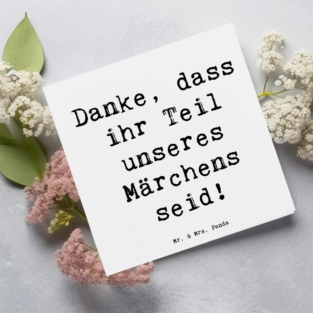 Deluxe Karte Spruch Gastgeschenke Märchen Karte, Grußkarte, Klappkarte, Einladungskarte, Glückwunschkarte, Hochzeitskarte, Geburtstagskarte, Hochwertige Grußkarte, Hochwertige Klappkarte, Hochzeit, Hochzeitsgeschenk, Ehe, Hochzeitsfeier, Trauung, Trauungsgeschenk, Verlobungsfeier, Verlobungsgeschenk, Hochzeitsgeschenkideen, Hochzeitsgeschenke für Brautpaar